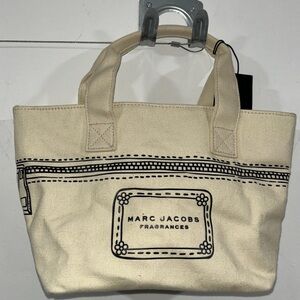 Marc Jacobs Fragrances Cream Canvas Mini-Tote